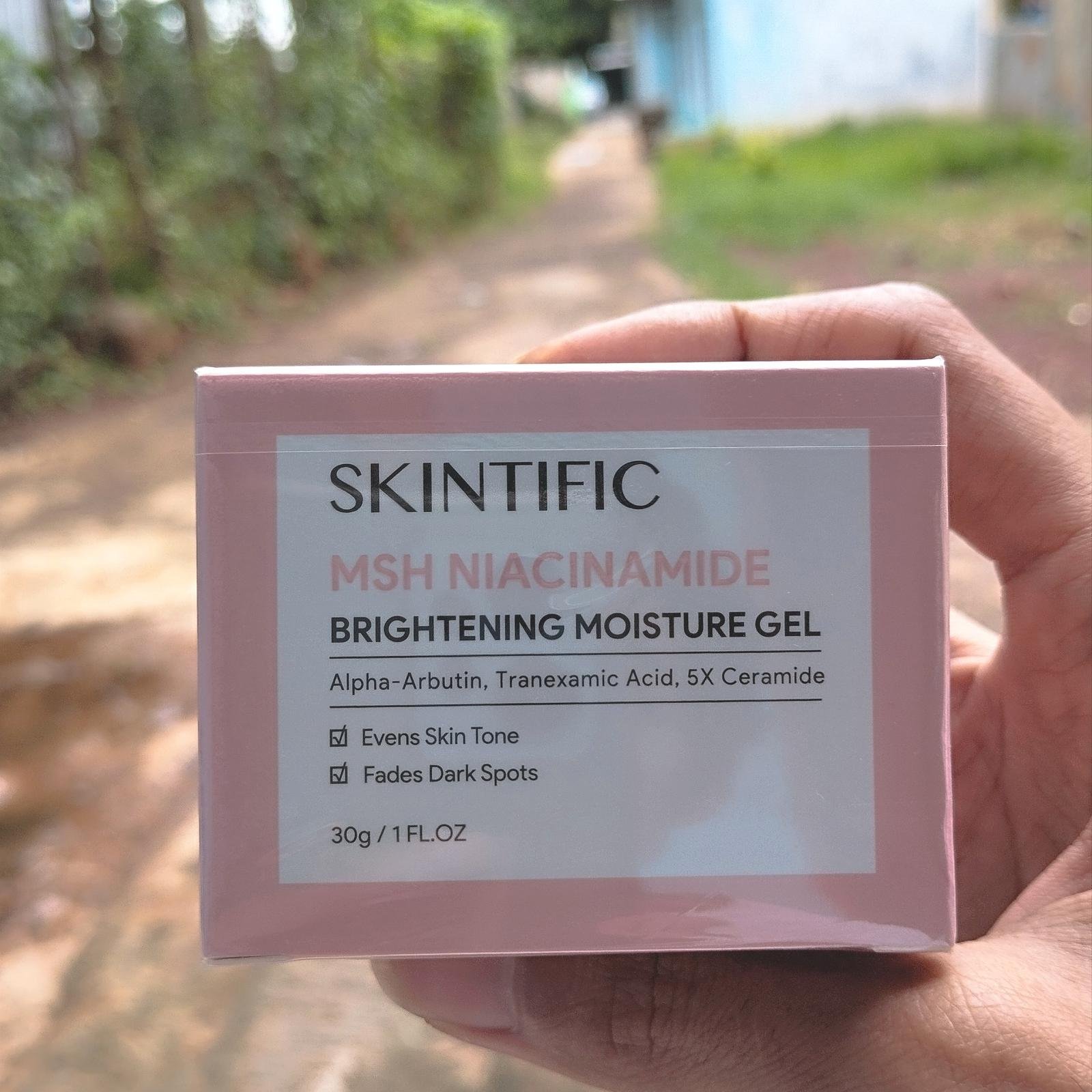 Skintific MSH Niacinamide Brightening Moisture Gel 30g