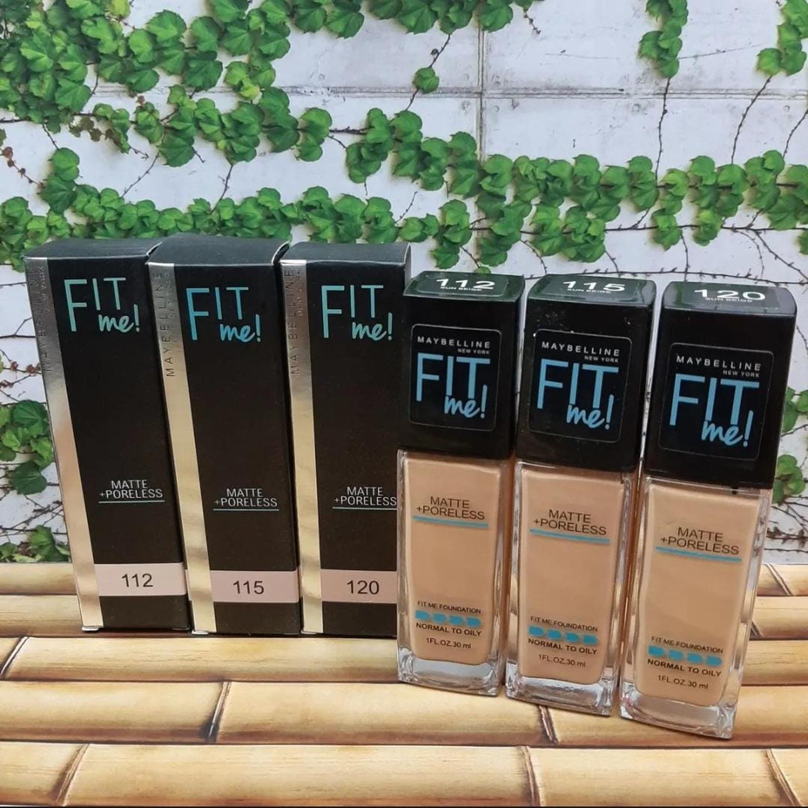 Maybelline Fit Me Matte+Poreless Foundation - 115 Ivory